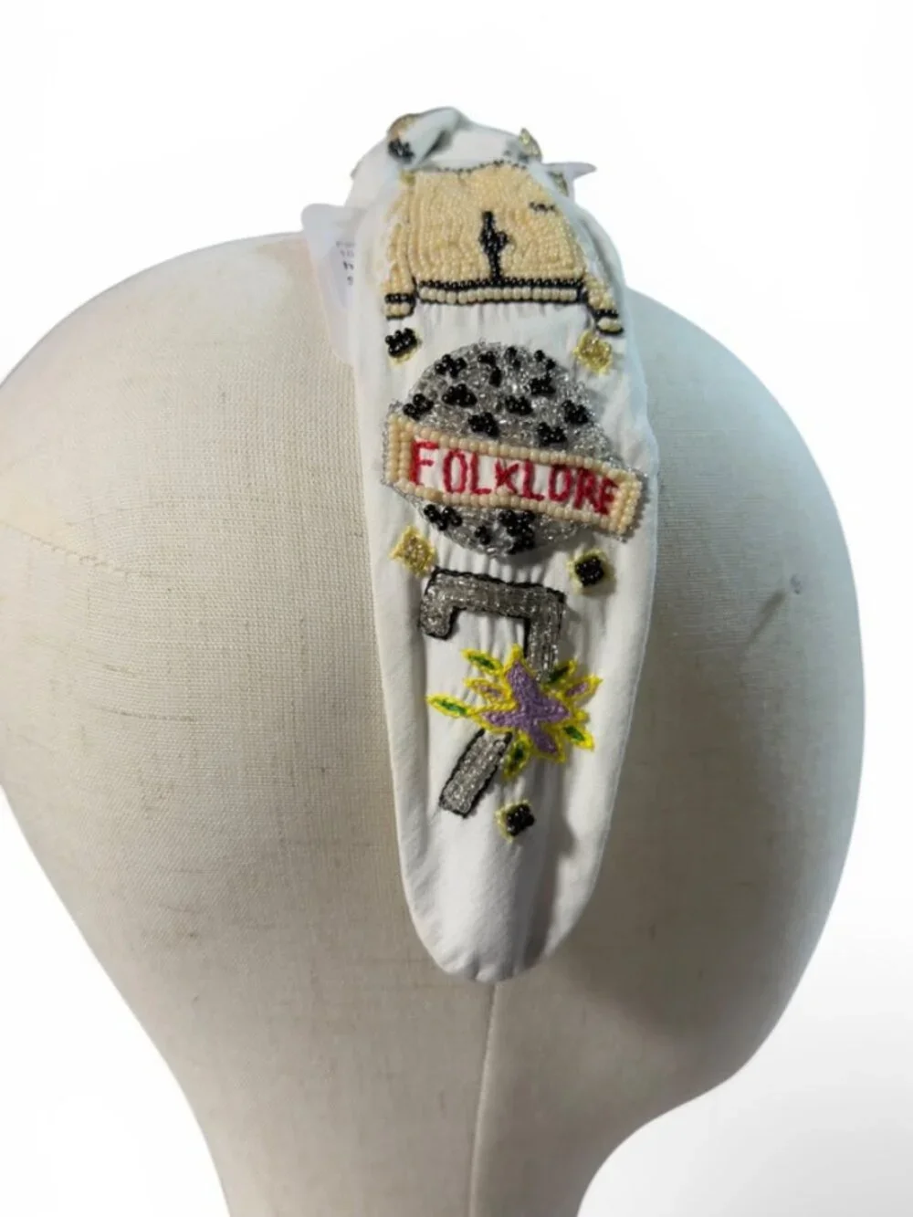 Taylor Swift Folklore Beaded Headband New